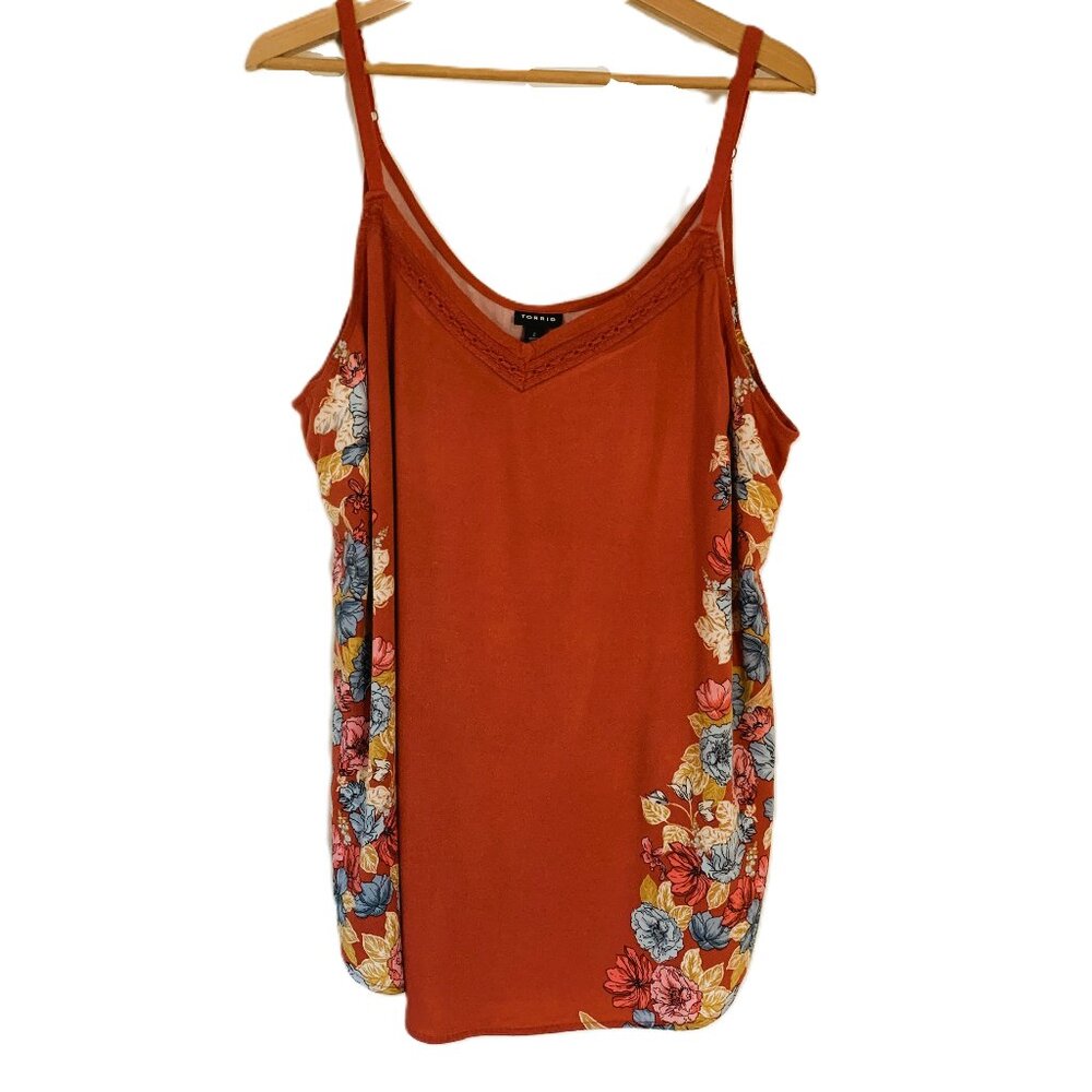 Torrid Ava Stretch Challis Cami Size 2